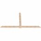 Ekena Millwork Eugene Smooth Timber Gable Bracket, Douglas Fir, 108"W x 58"H x 1 1/2"D x 5 1/2"F, 13/12 Pitch GBW108X58X0206EUG00SDF - alternate 4